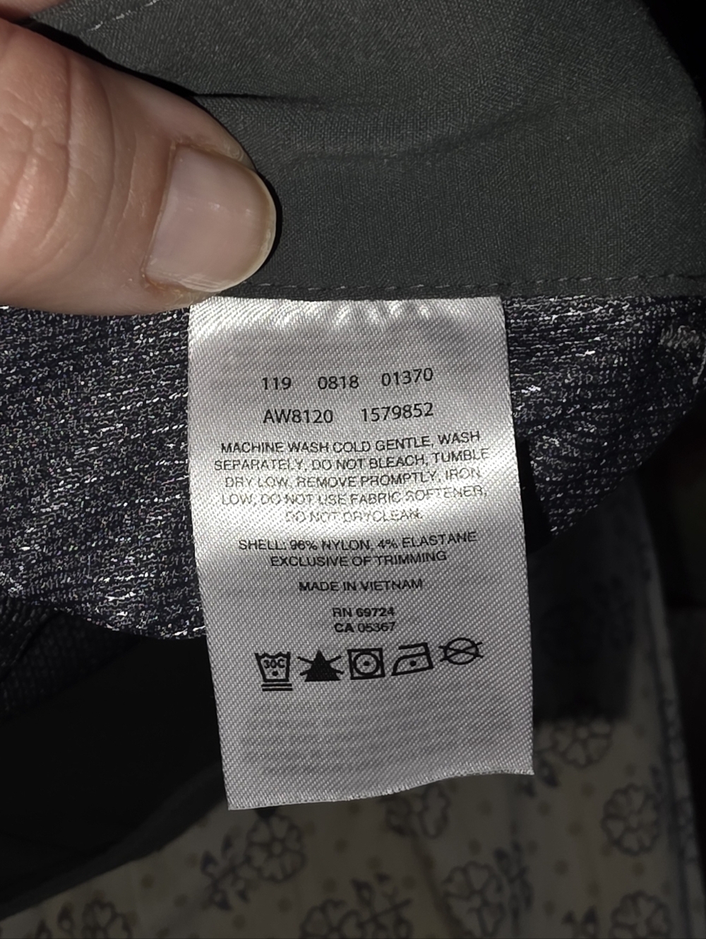 Columbia Omni-Shield Zip Off Pants 18W - Picture 8 of 8